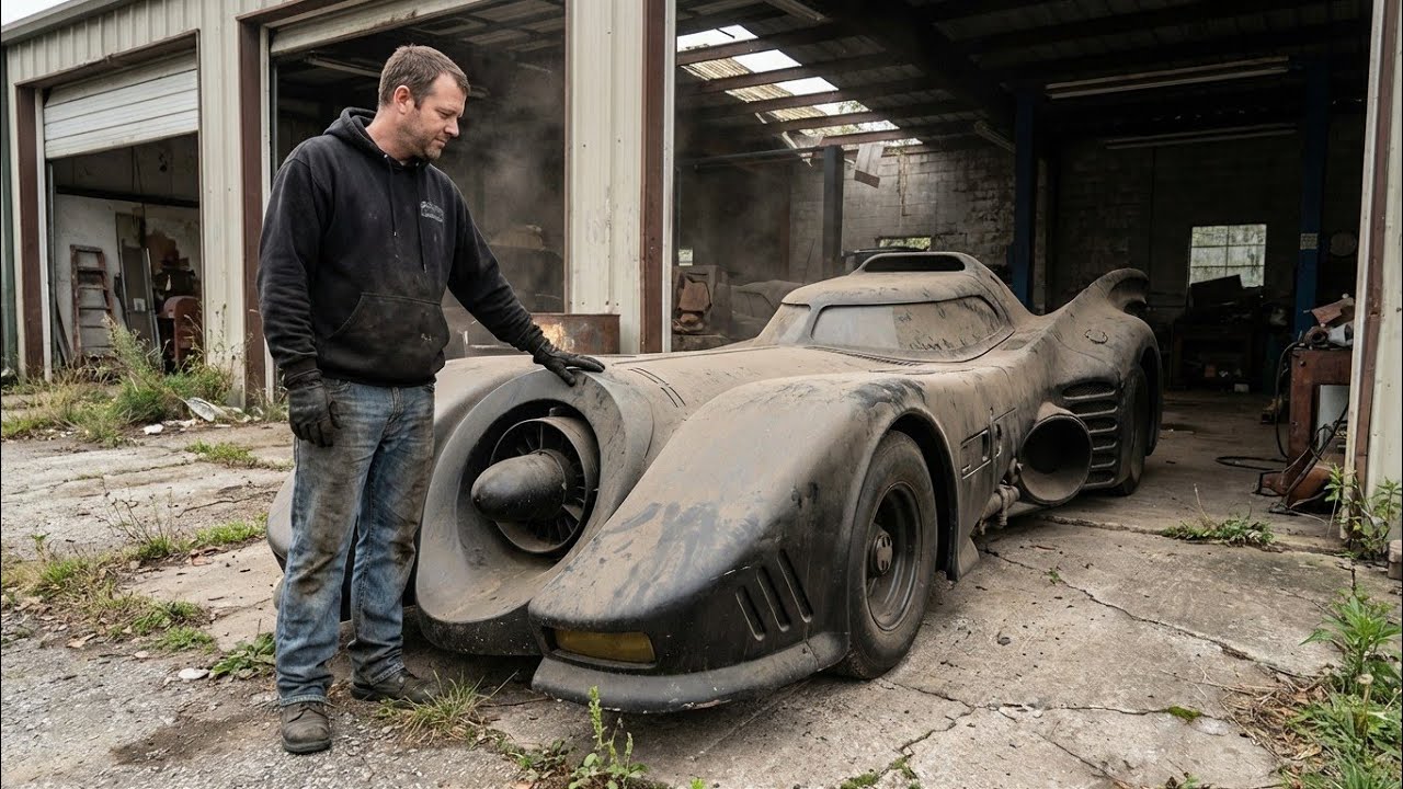 ASMR car Restoration Full Rebuild Batmobile | From Wrecked to Legendary