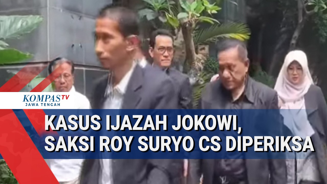 Kasus Ijazah Jokowi, Saksi Roy Suryo Cs Diperiksa Polda Metro