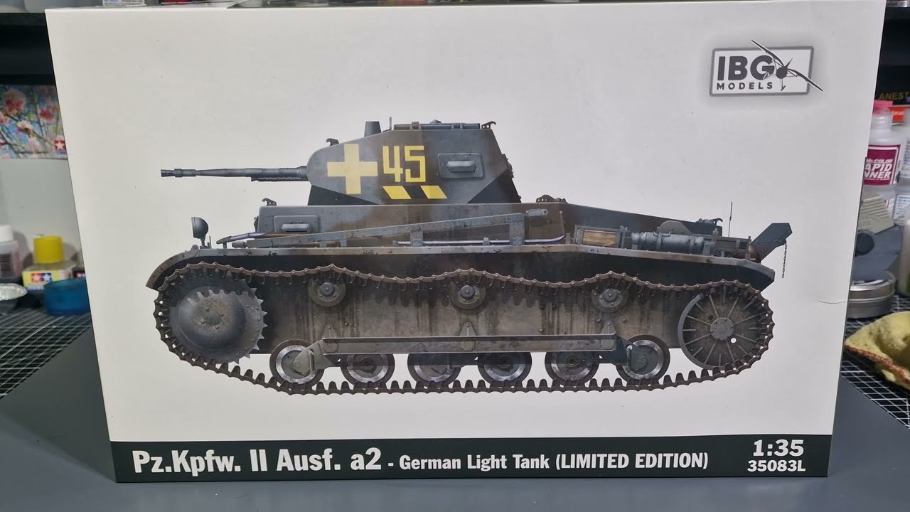 IBG Models 1/35 Pz.Kpfw.II Ausf.A2 LIMITED EDITION # 35083L