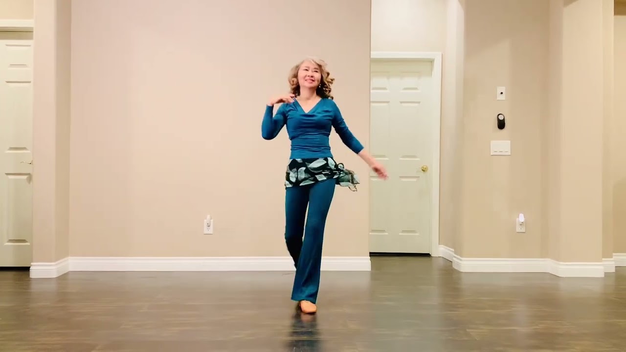 Amor de Rumba - line dance, beginner, demo & tutorial