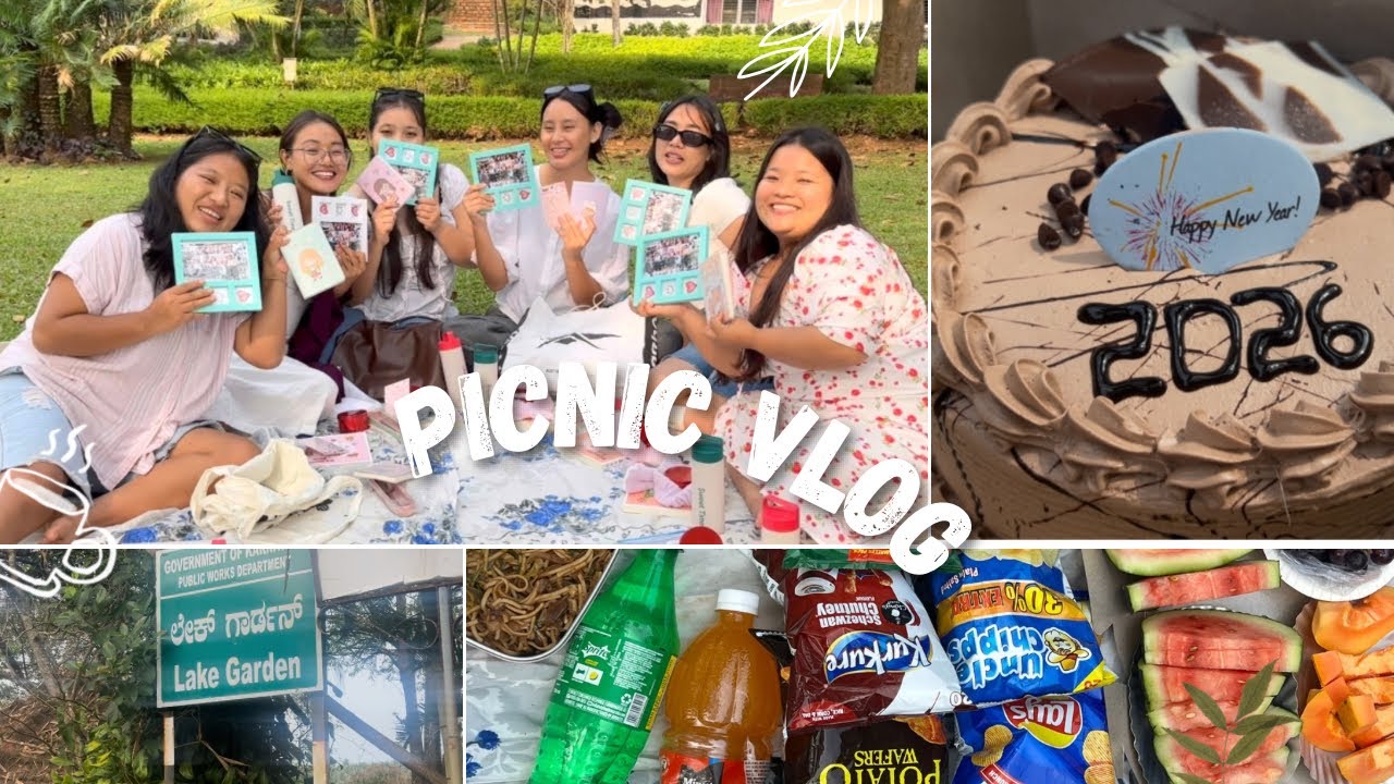 Mini New Year Picnic | Food, Gossip & Fun”👯‍♀️