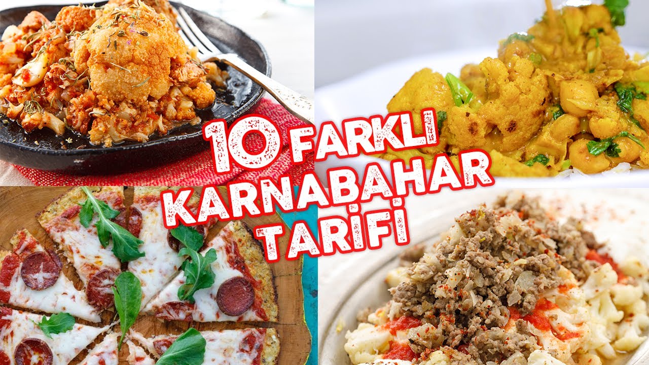 Karnabahardan İskender, Pizza, Pilav Yapmak! | Karnabaharla Yapabileceğiniz 12 Farklı Tarif