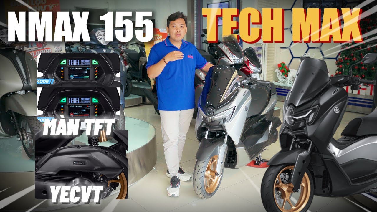 Yamaha NMAX 155 Tech MAX – Đỉnh cao công nghệ trong phân khúc tay ga