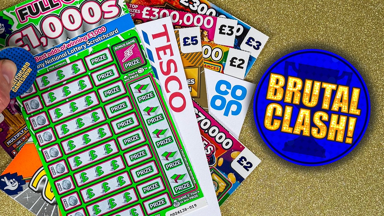 I Tested Scratch Cards From 4 Different Shops&hellip; One Shop Came Out Swinging!