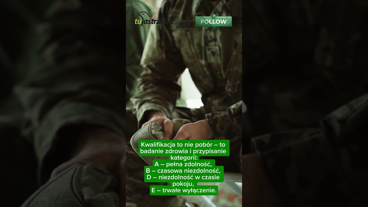 Kwalifikacja wojskowa 2026 - to warto wiedzieć!