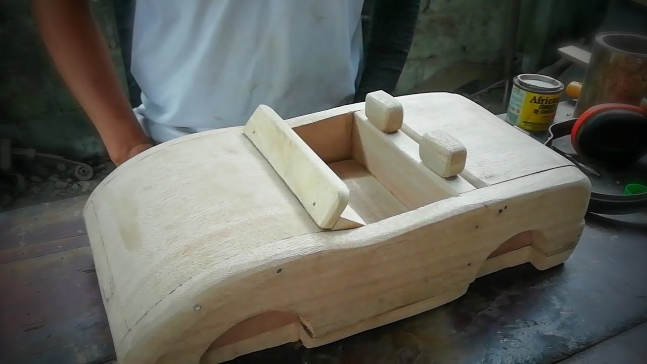 Carrito para Muñecas / Juguete de madera / woodworking