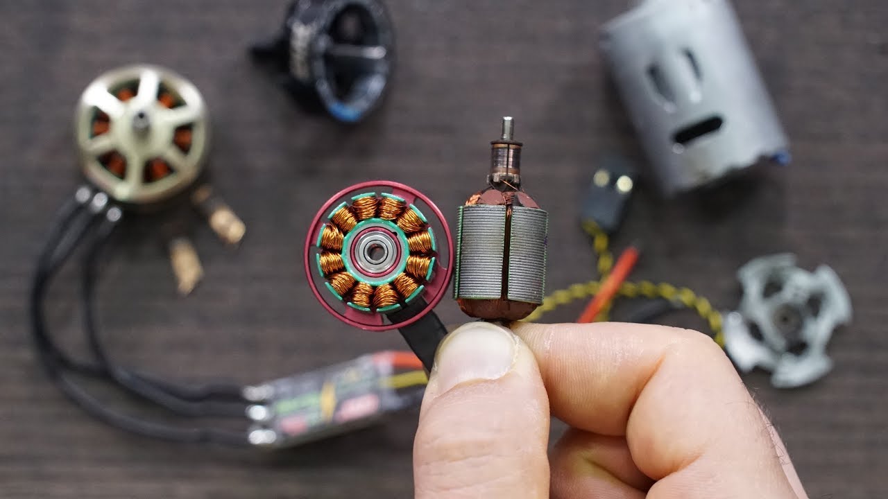 Come funzionano i MOTORI Brushed e Brushless e Vantaggi Svantaggi dei due!
