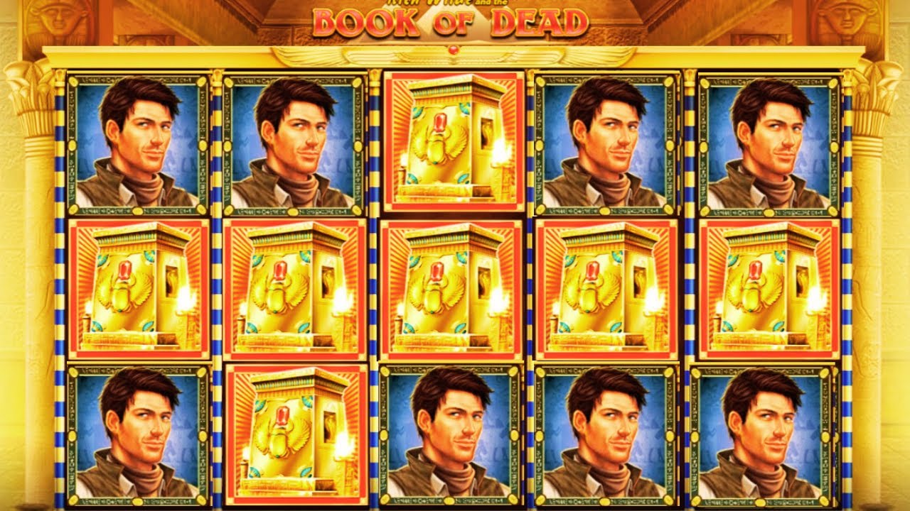 Casino Slot BIG WIN  Book of Dead Free Spins Feature!