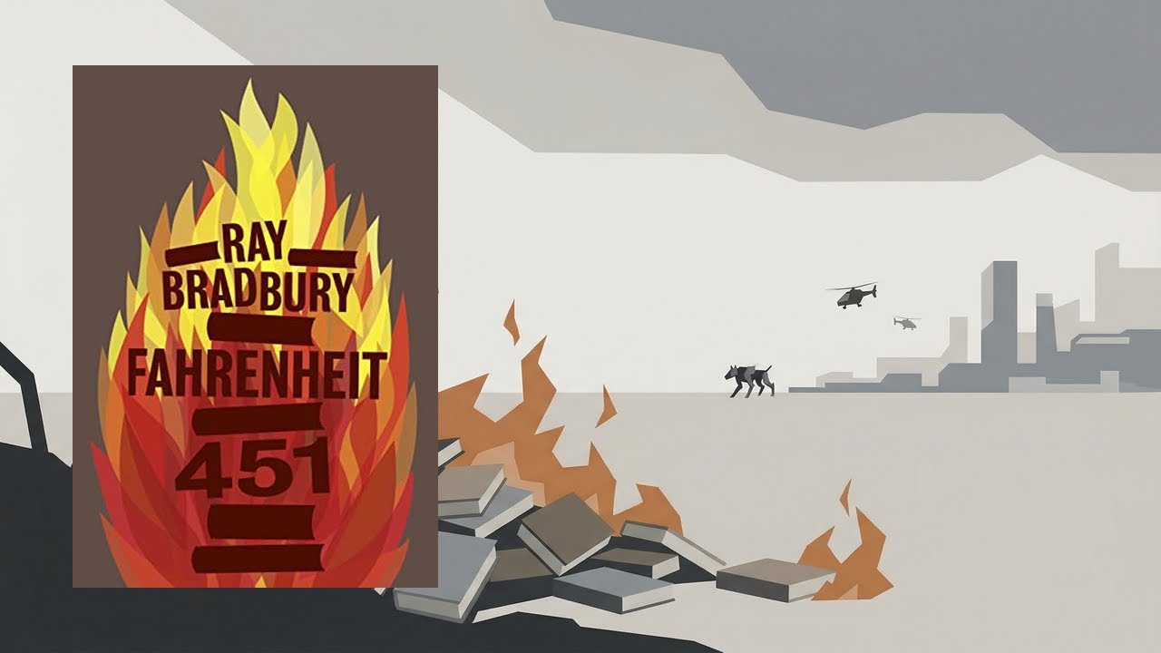 Music for Reading Fahrenheit 451 by Ray Bradbury - Ambient Book Music