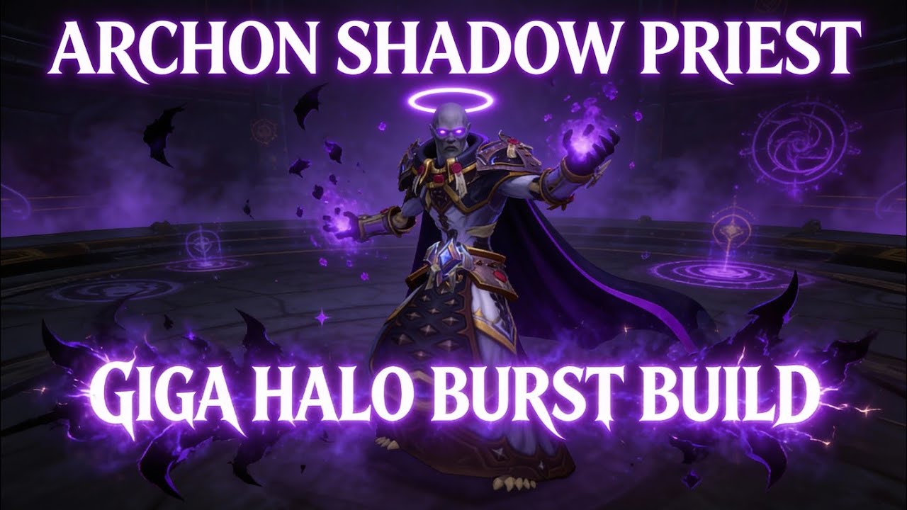 SHADOW PRIEST vs EVERYTHING | Halo Burst Build in Action