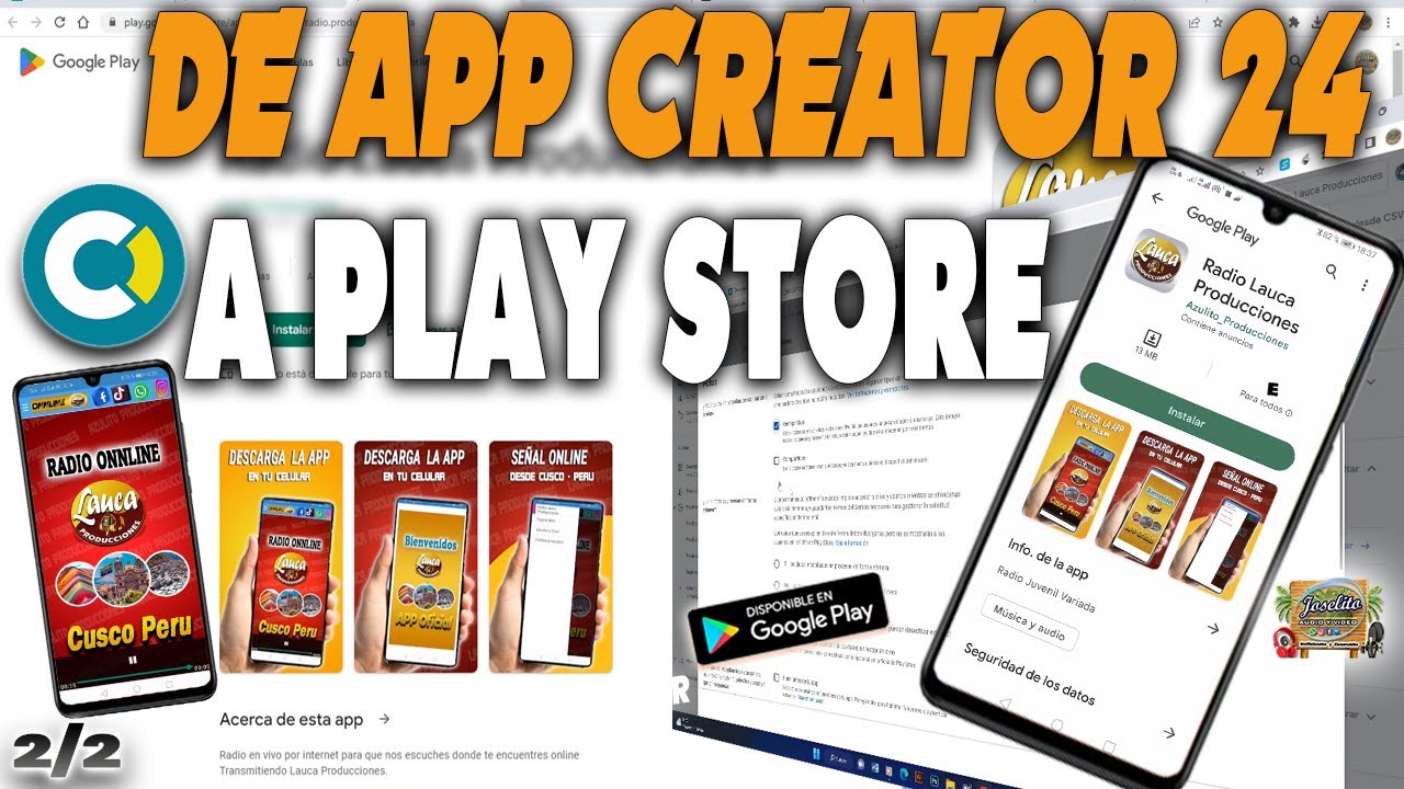 Cómo SUBIR mi App a Google Play Store Sin rechazos // App creada en Appcreator24 //