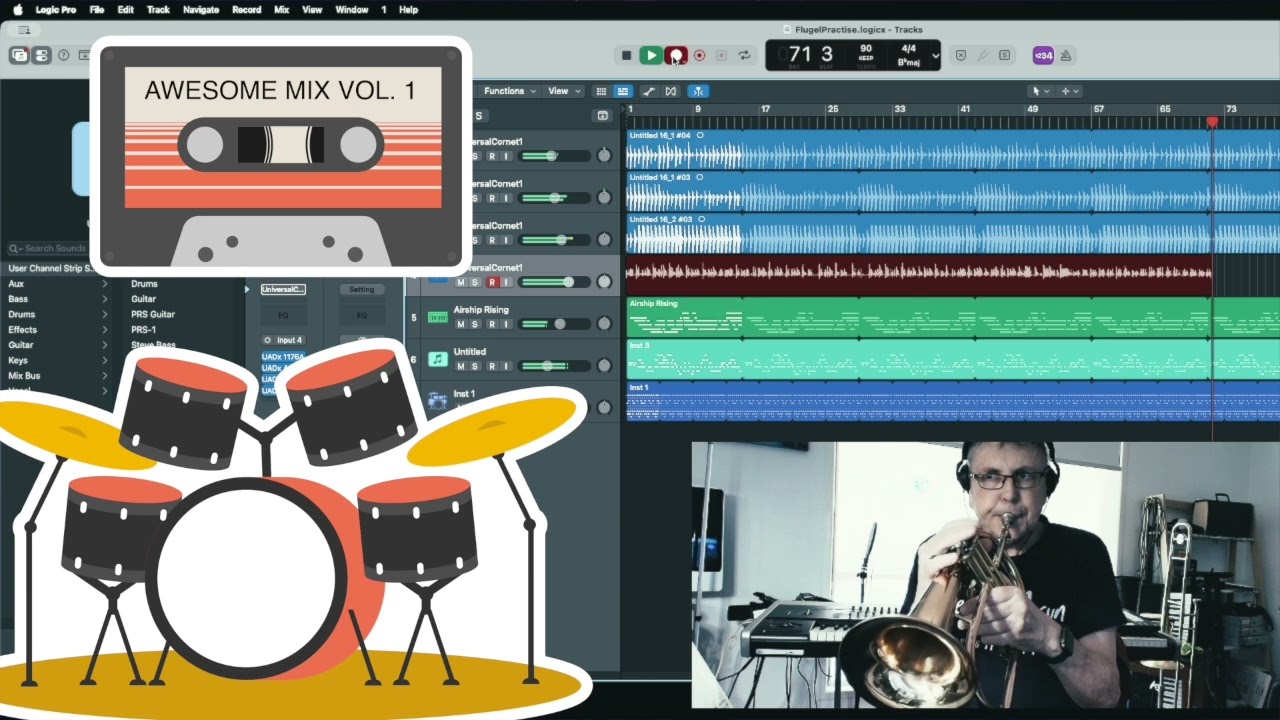 Stephen's Flugelhorn Journey