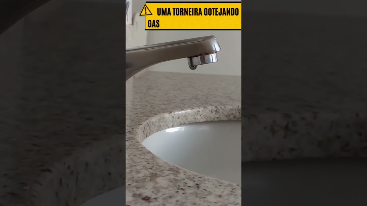 Quanto gasta de &aacute;gua uma torneira pingando #shorts