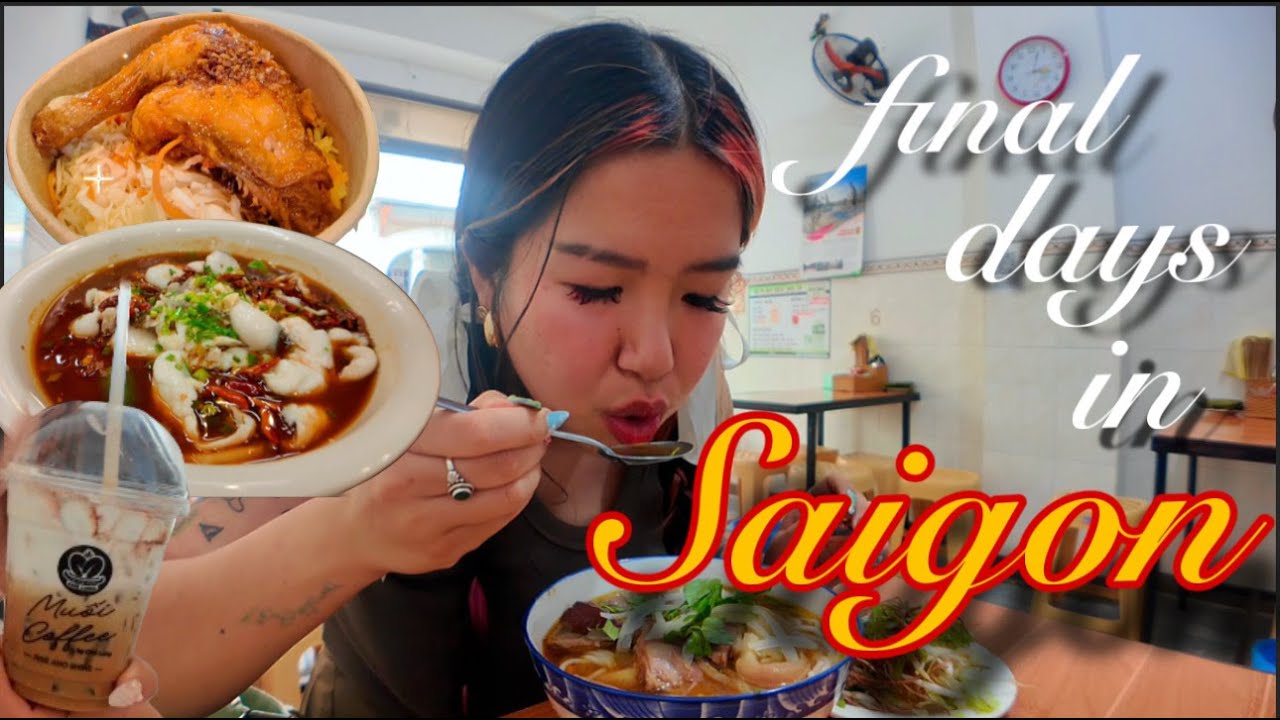 Last Days in Vietnam 🪷 koi fish nails, lash extensions, trying goat meat & Chinese food, & shopping