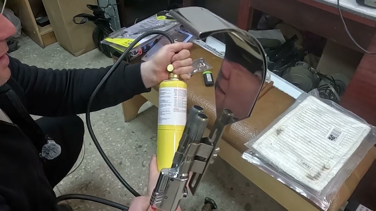 Купил новую горелку TurboJet под MAPP газ