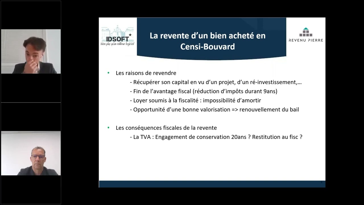 2022 - Topinvest   - LMNP Second March&eacute; & Focus sur les Sorties des Dispositifs Censi Bouvard