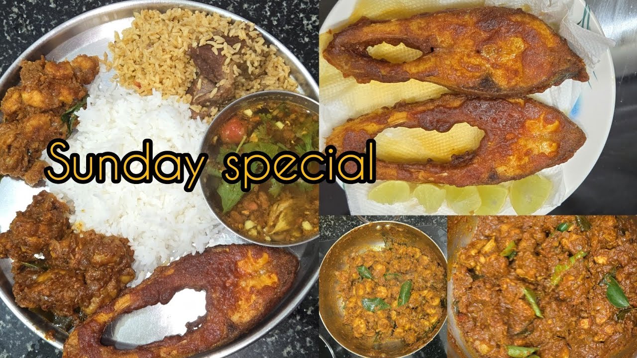 Saturday evening to sunday evening🥰sunday special prawn kadai thokku|fish fry #minivlog #food #vlog 