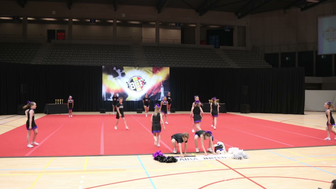 BK Cheer & Dance 2023   Aira United Ruby