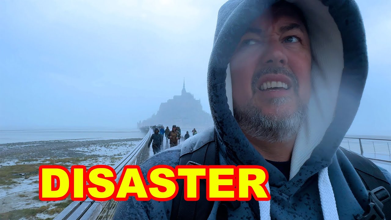 We ALMOST LOST Everything at Mont St Michel – Drones, MacBook, Passports!