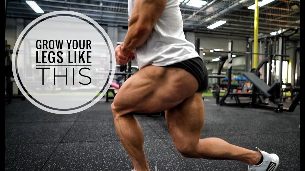 THIS IS HOW I GOT BIG LEGS | My Staple Routine.