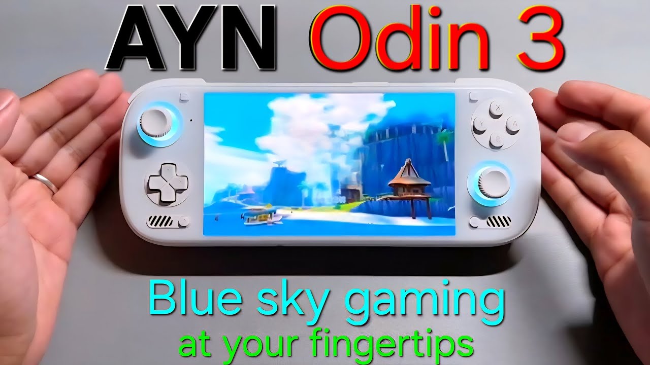 AYN Odin 3: Первый в мире обзор! Великолепная портативная игровая консоль Snapdragon 8 Elite с 6-...