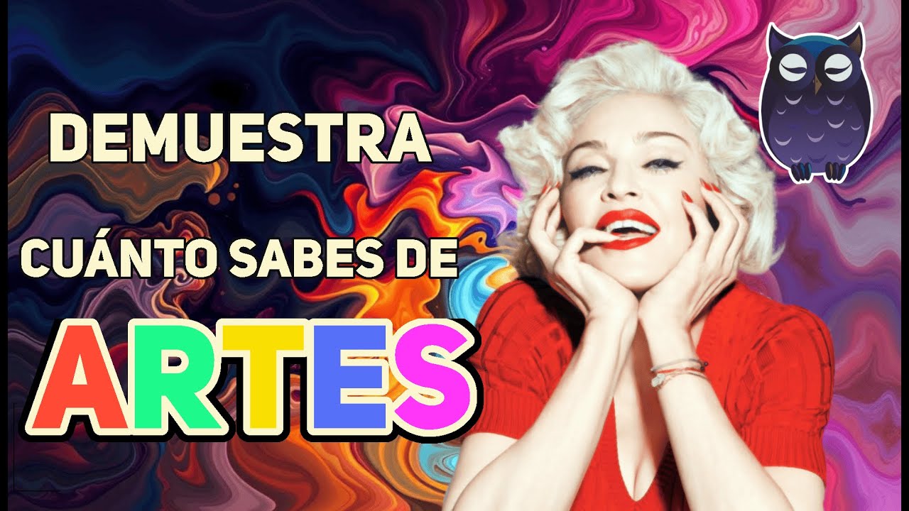 TEST de ARTES 🎭🎬🎨 50 preguntas nivel Medio/Alto 🏆 TEST, EXAMEN, TRIVIA, QUIZ 📚 SABER es PODER 🦉