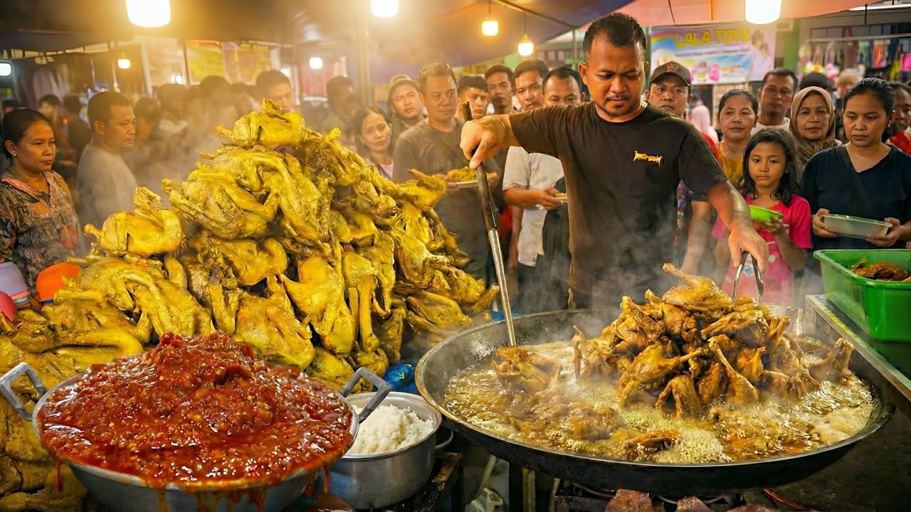 BUKAN EDITAN!! RIBUAN BEBEK DITUMPUK MENGGUNUNG, BAUNYA BIKIN LAPAR SATU KAMPUNG