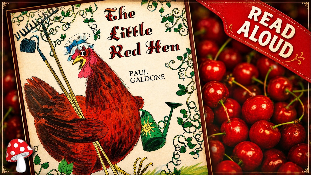 🐔The Little Red Hen Classic (Read Aloud books for children) story with a moral