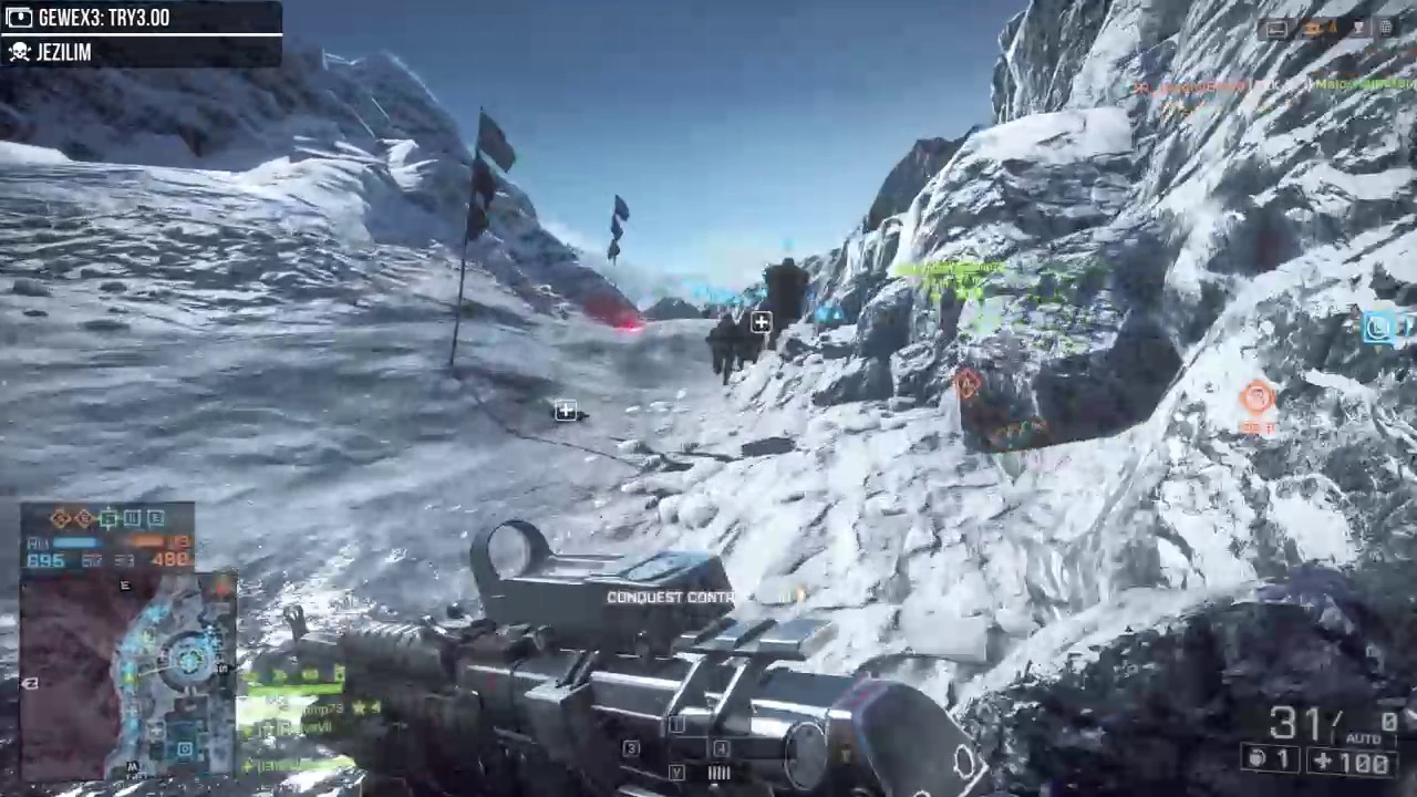 Battlefield 4 | Operation Locker | Türk Sunucu, Tek Atan Sniper