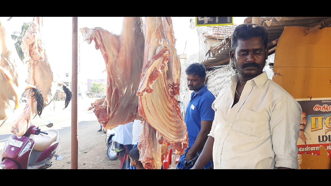 MADURAI Food Tour - Rahima mutton stall ,1 kg  mutton =Rs 499 only by Madurai Street Food