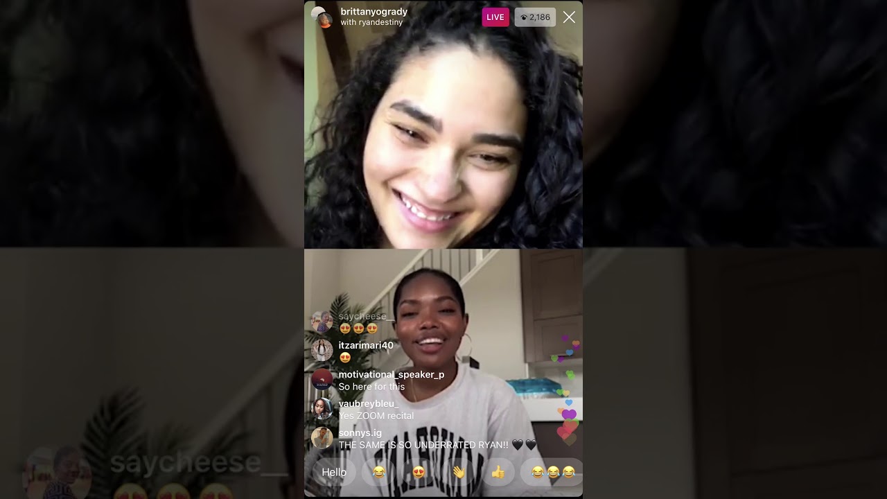 Brittany O’Grady & Ryan Destiny Live P1