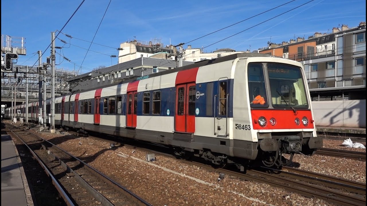 RER B et D à Paris Nord surface
