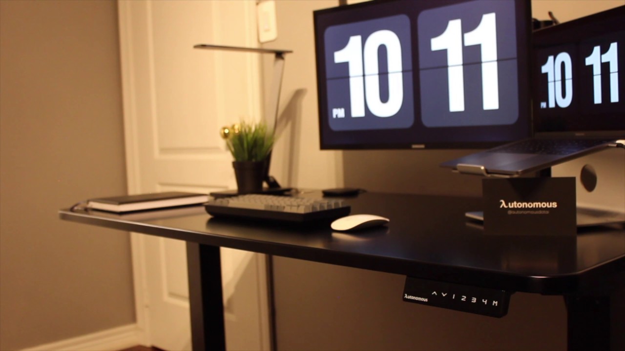 Обзор автономного SmartDesk 2 &mdash; домашний офис (черный)