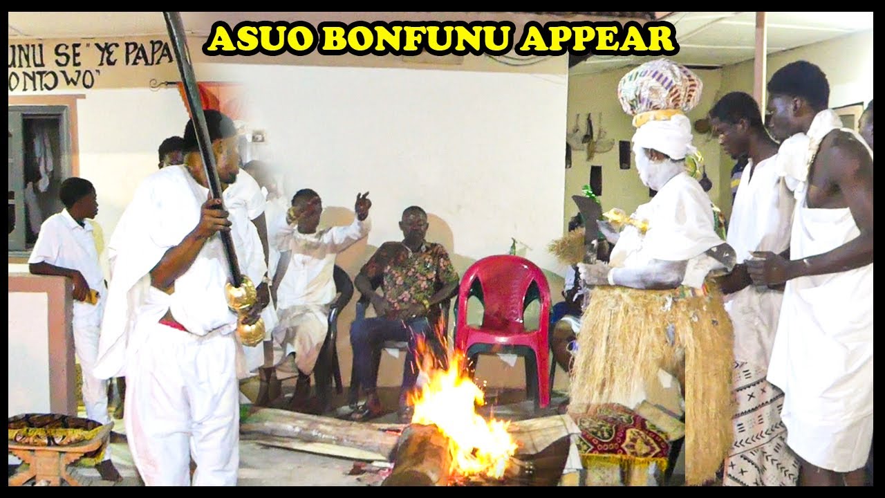 ASUO BONFUNU APPEARED AFTER THE FIRE SACRIFICE WAS DONE | NANA BOMO || NKOMOPA TV