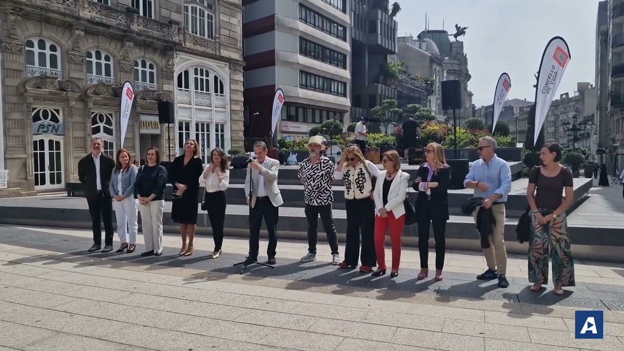 Vigo conmemora el Día das Letras Gallegas con la música de Cantiga e verso