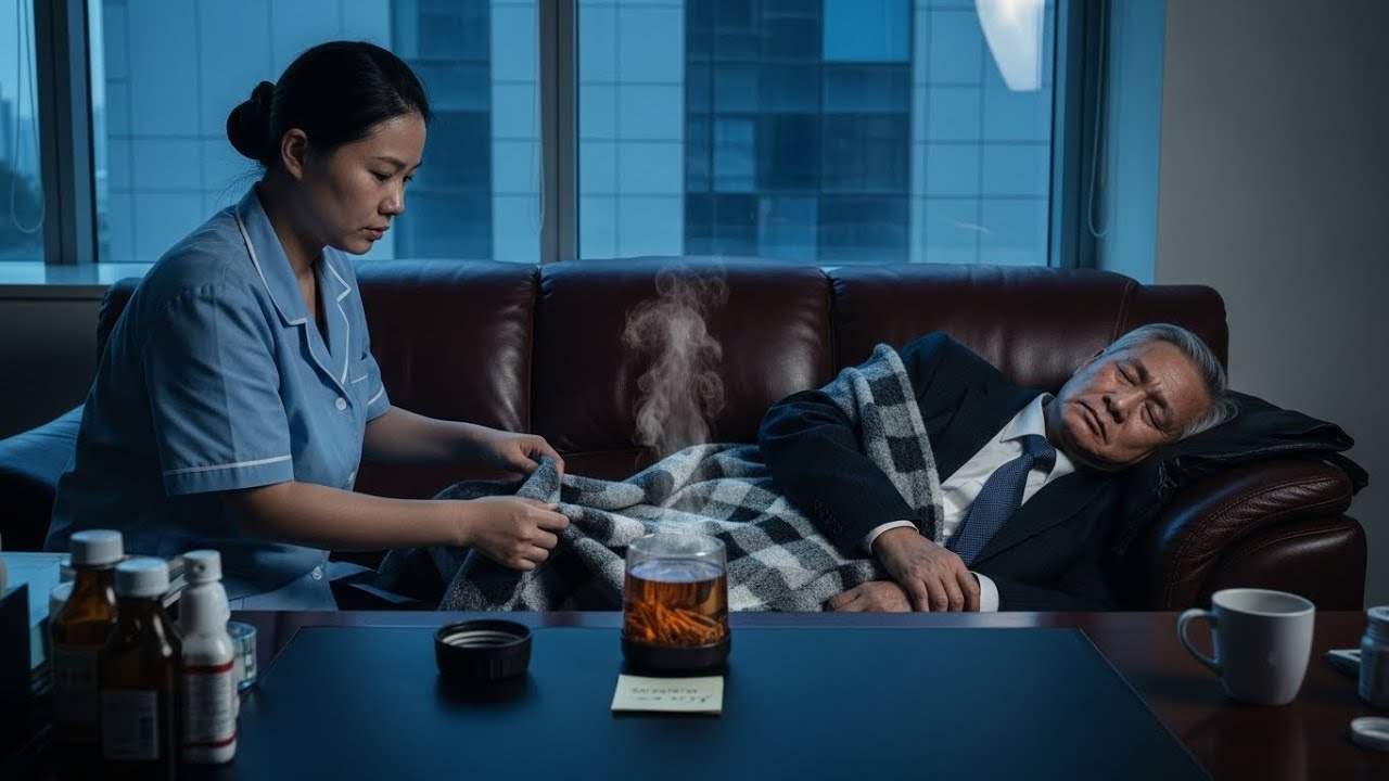 貧苦女清潔工在重大簽約儀式上低聲對集團老董事長說：「千萬別簽，這是陷阱！」她遞出的碎裂手機，讓貪婪的孫子當場崩潰……