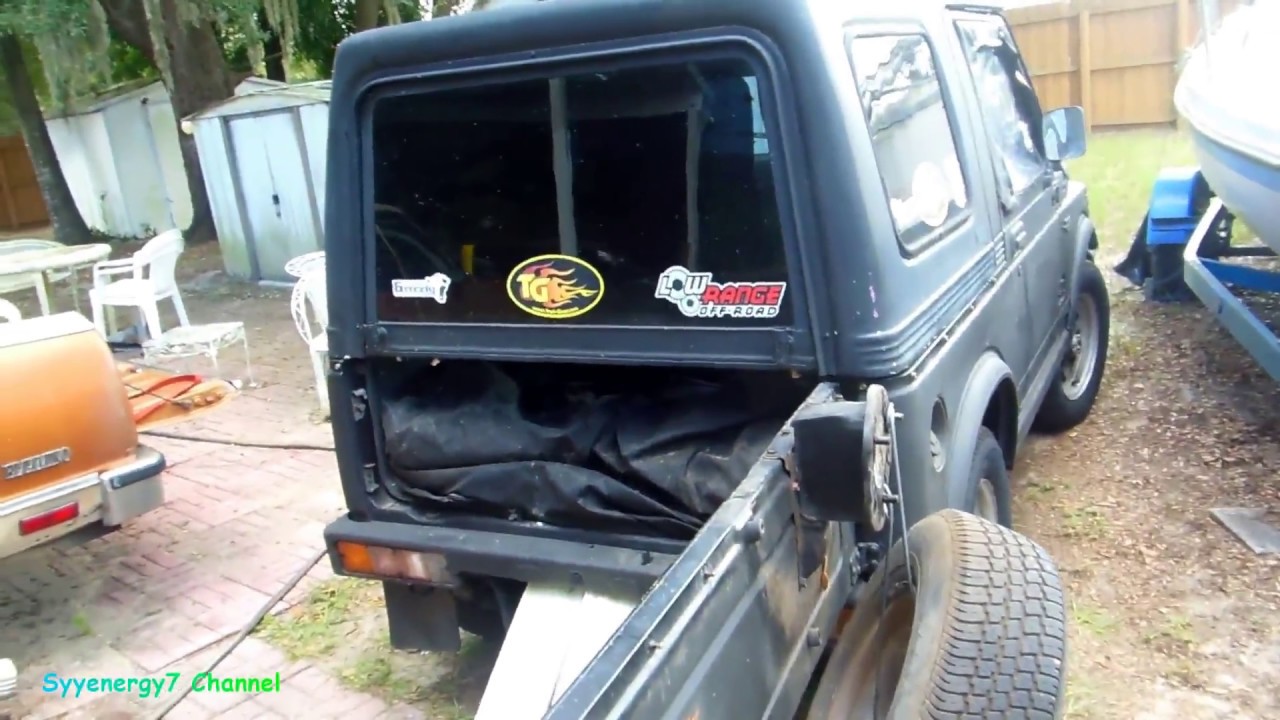 Suzuki Samurai Hardtop one man Install, Part 1 of 2