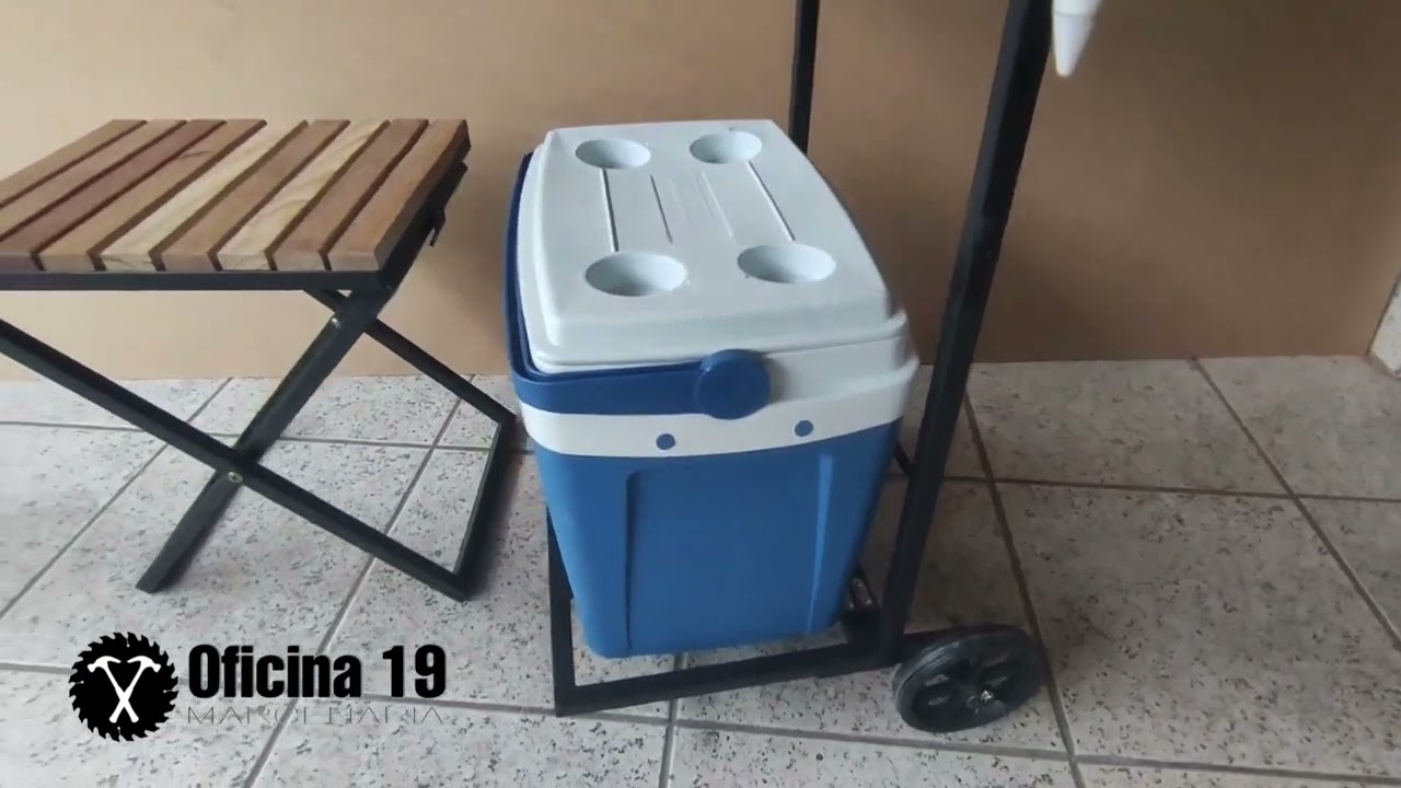 Carrinho para cooler