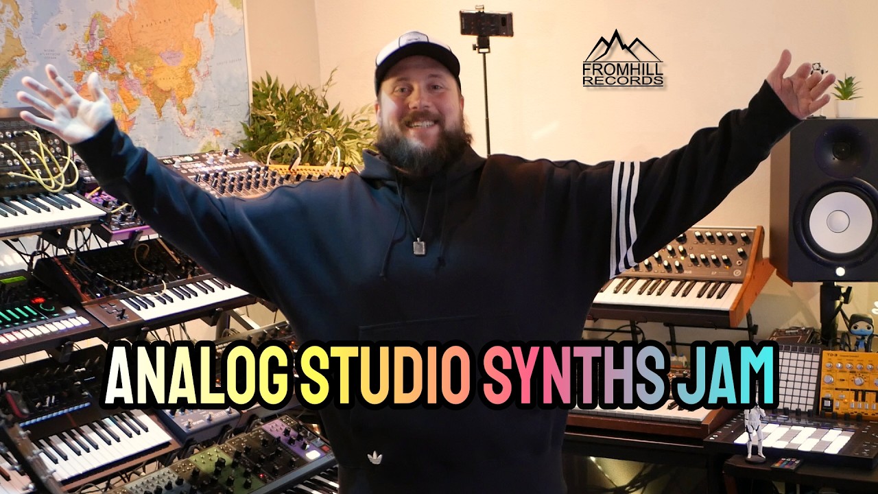 Analog Synths Studio - Melodic Techno Jam