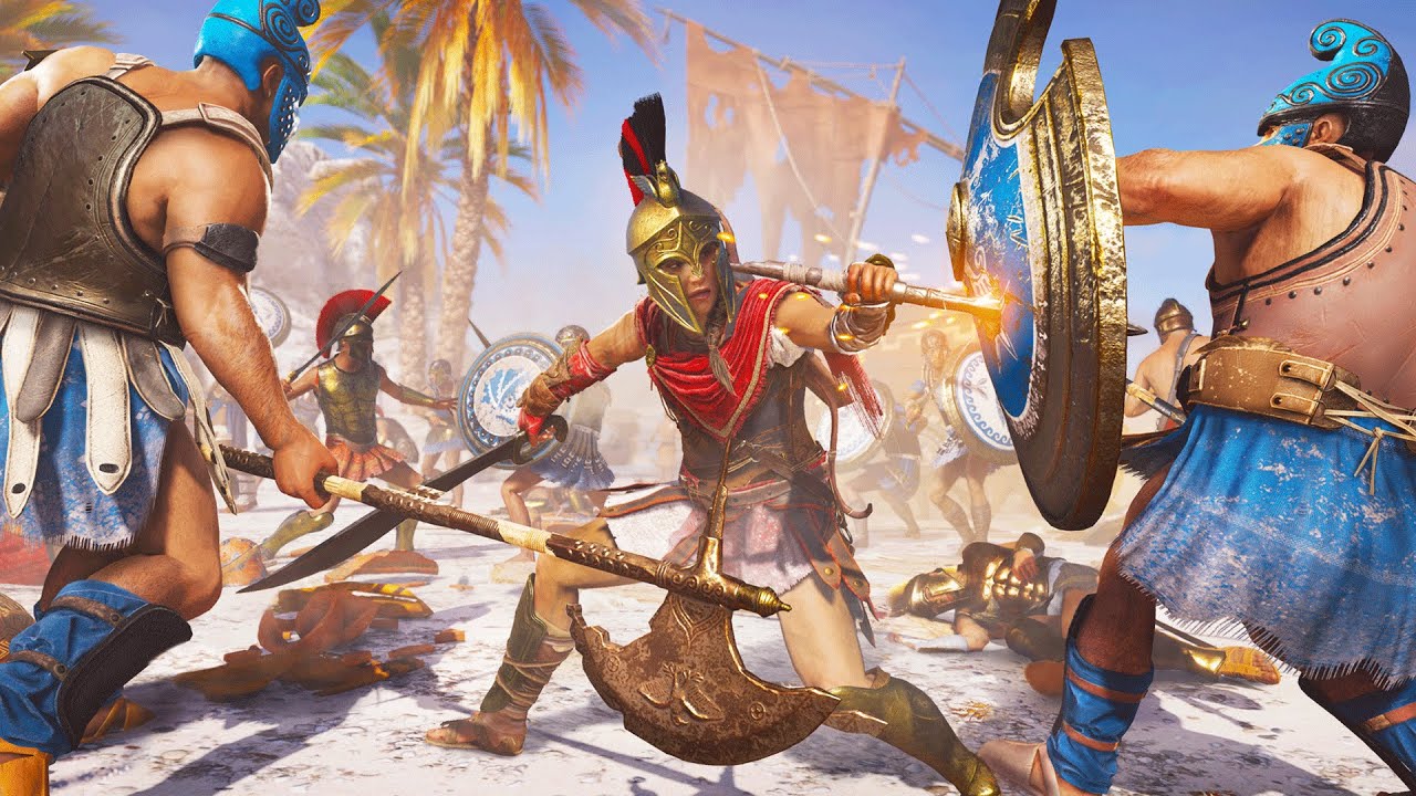 50 Man Battle Royale in Assassin's Creed Odyssey