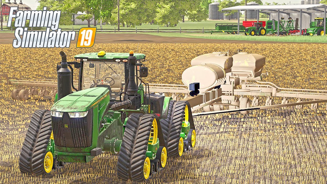 FINISHED PLANTING 180 ACRES - COUNTY LINE SEASONS FS19 (ROLEPLAY)