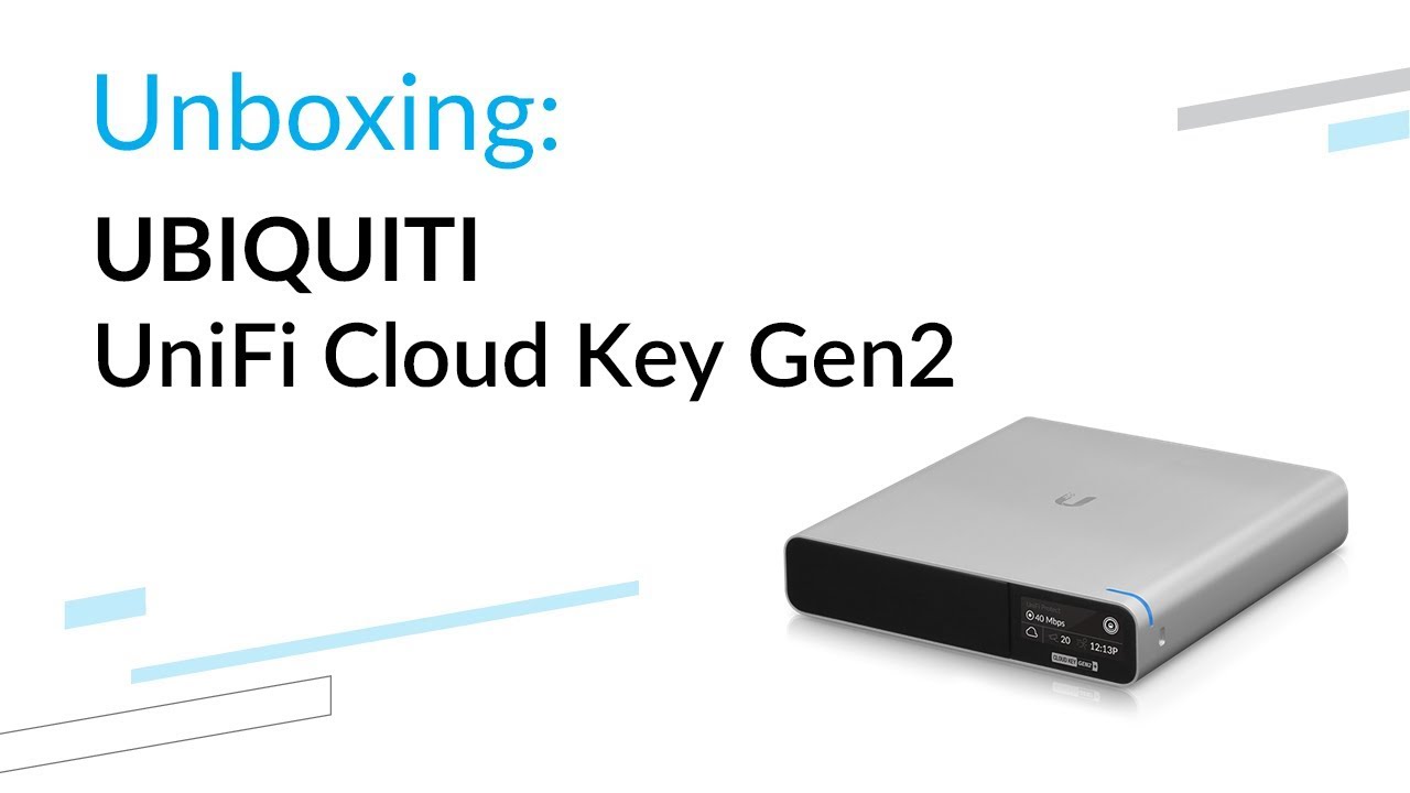 UniFi Cloud Key Gen2 - unboxing