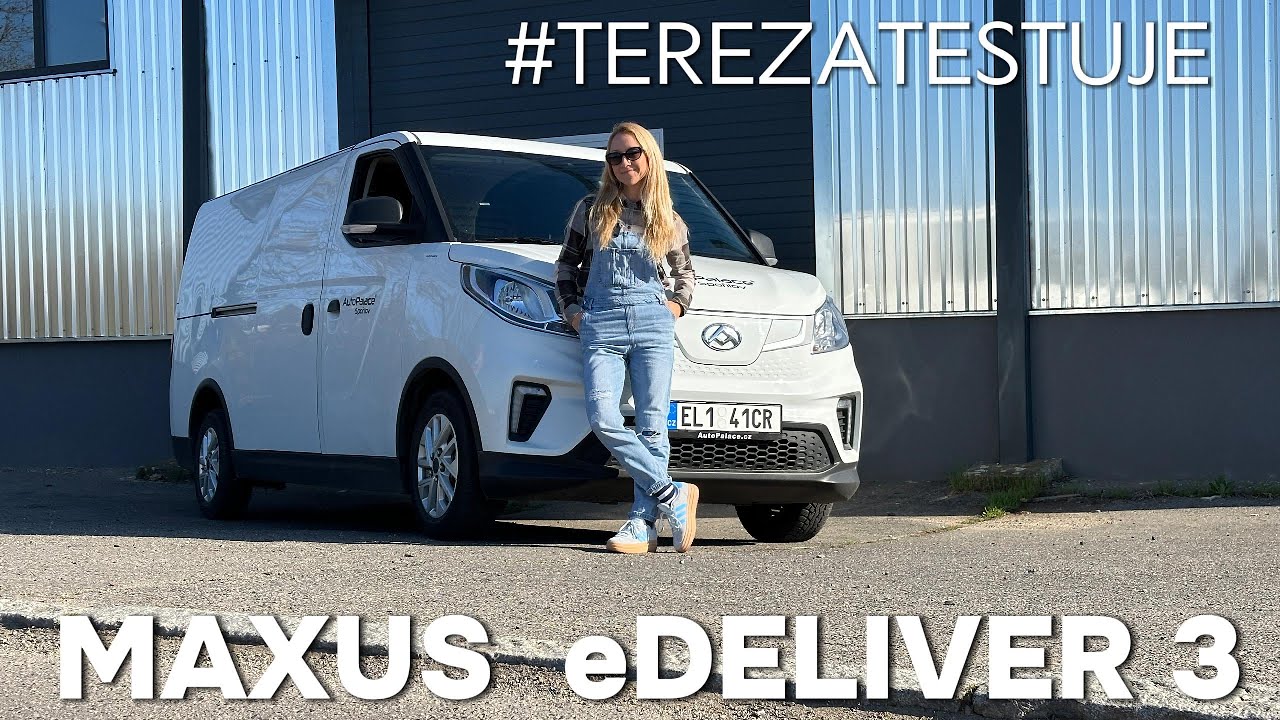 Tereza testuje Maxus eDeliver 3