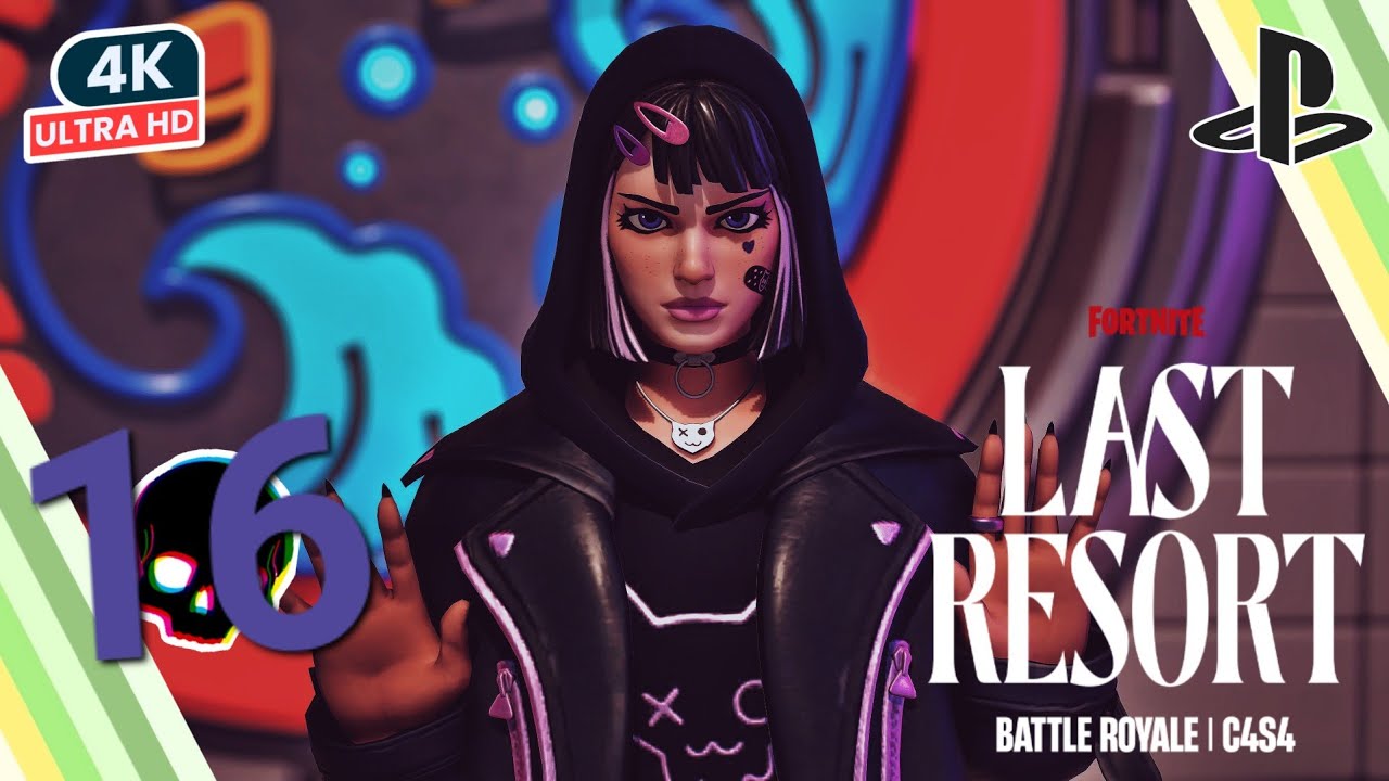 FORTNITE Battle Royale NEW Chapter 4 Season 4 HALLEY Skin Showcase PS5 Gameplay 4K HDR 60 FPS