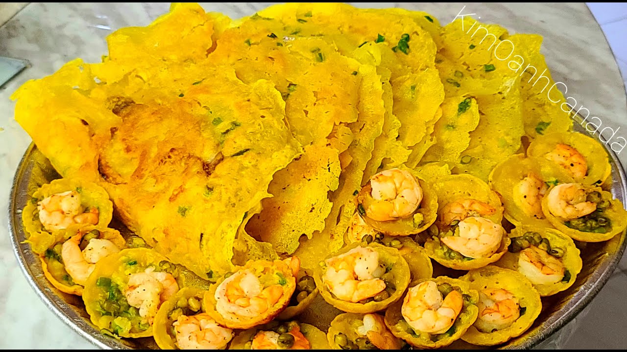 Bánh Xèo Bánh Khọt.Công Thức Pha Bột và Cách Chiên Giòn Tan Thơm Ngon hơn sự mong đợi