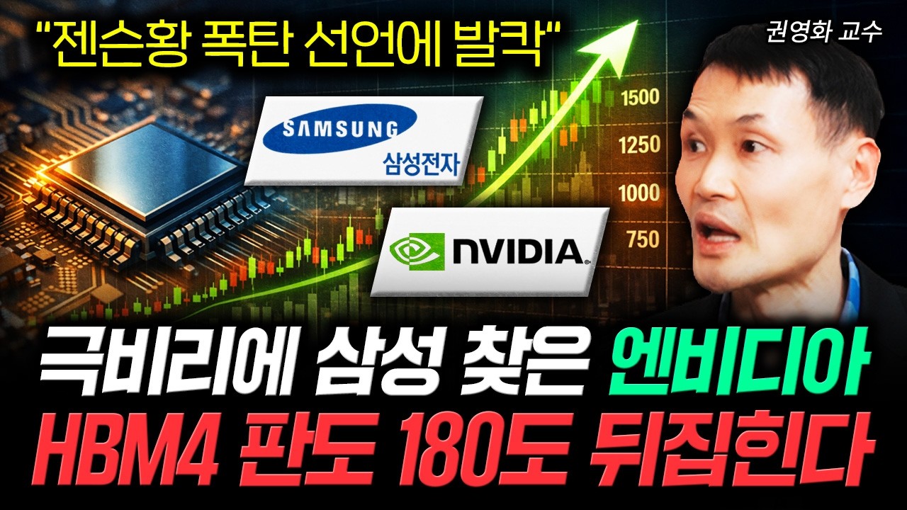 삼성전자 엄청난 호재 떴다. HBM4 판도 완전히 뒤집힌다 | 권영화 교수 1부