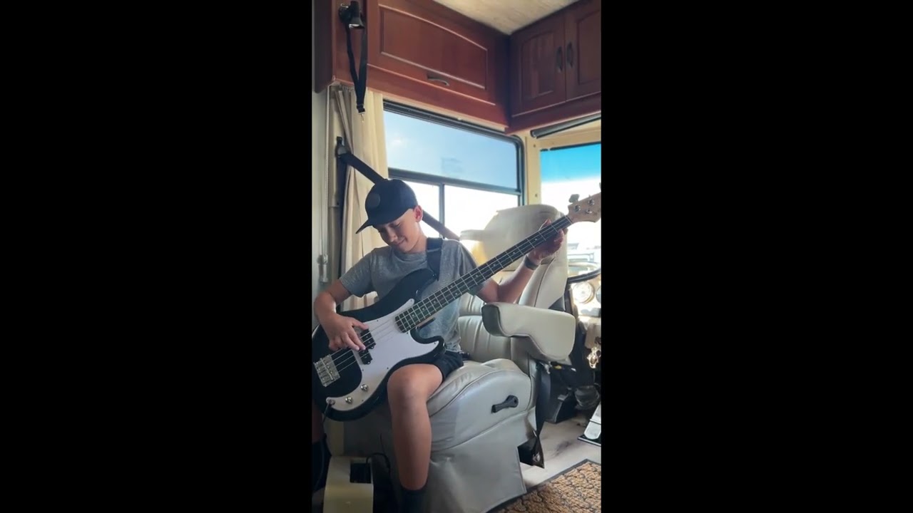 10-Year-Old Learns Bass 🎸 &ndash; Day 4