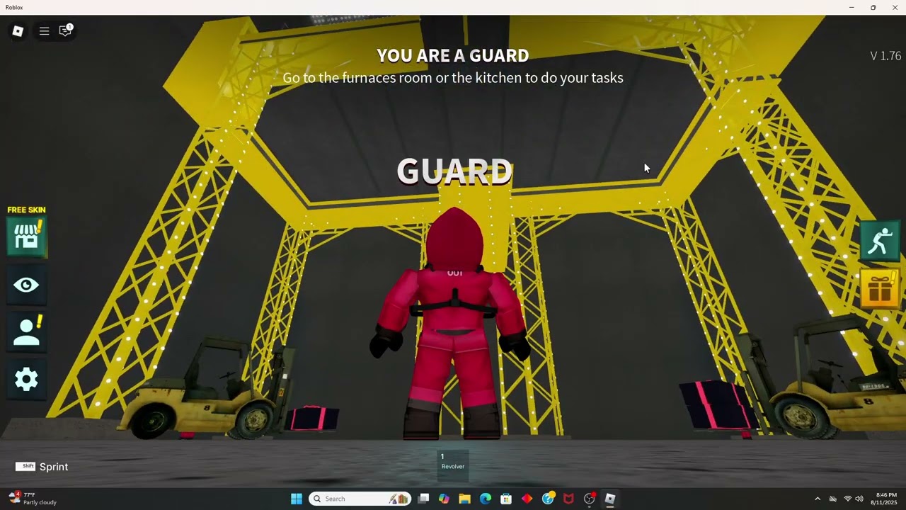 squid game but im a guard