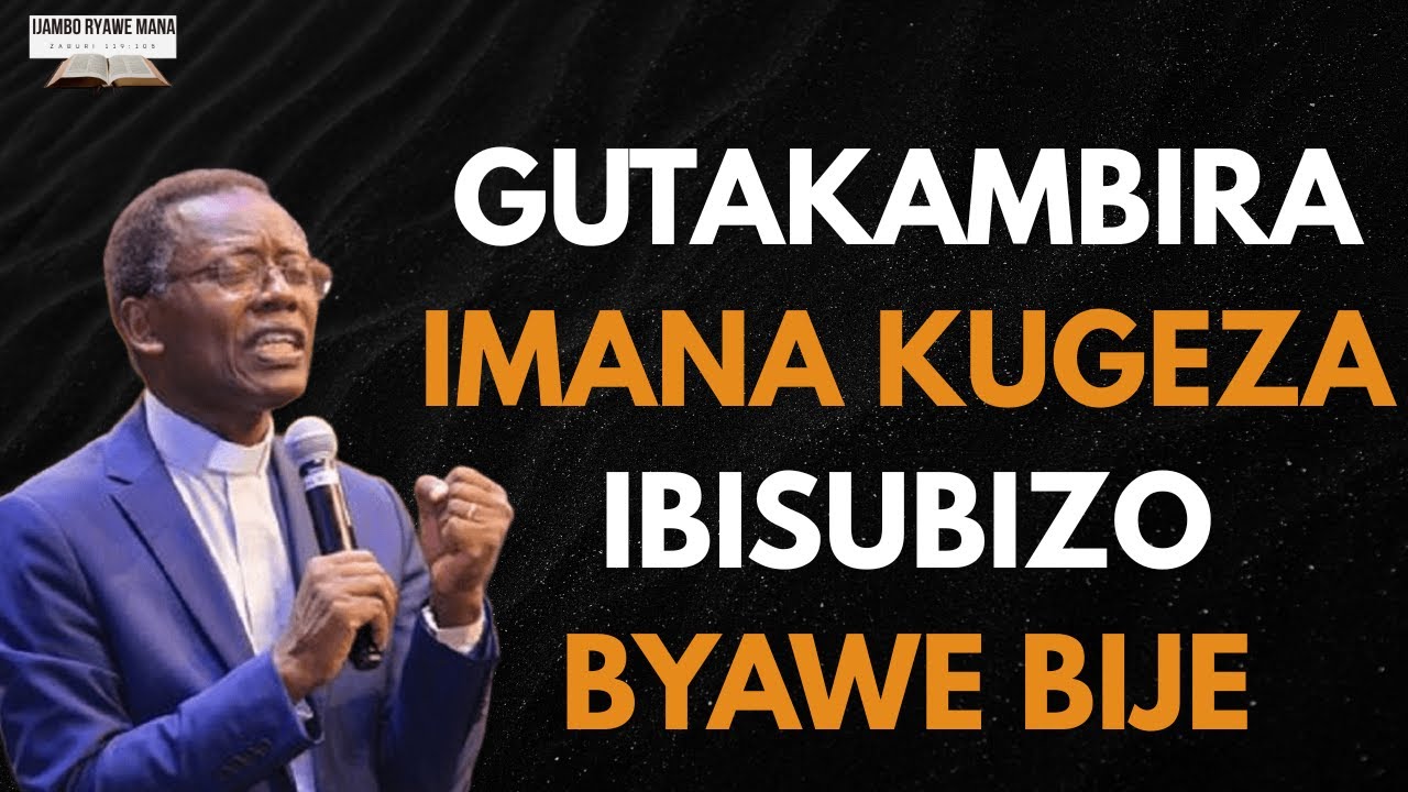 GUTAKAMBIRA IMANA KUGEZA IBISUBIZO BYAWE BIJE || NTUZACIKE INTEGE URI GUSENGA || Pastor RUTAYISIRE