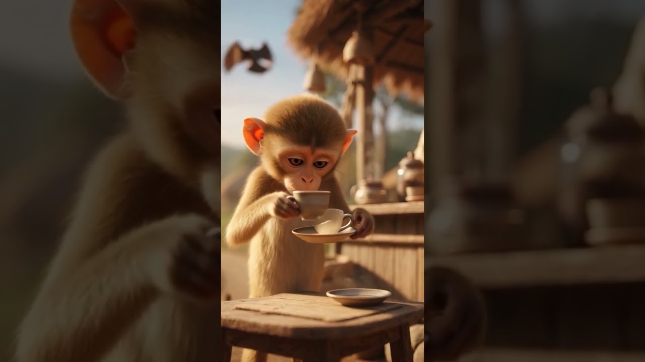 Hard work and honesty always bring respect and food, even in difficult times.🐒🌱